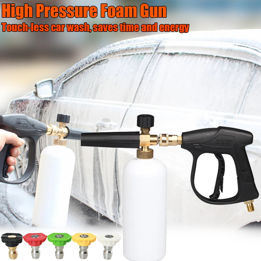 Car Washer High Pressure Snow Foam Gun M14 x 1.5 mm 1/4\