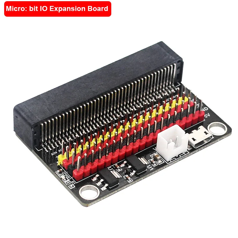 Micro: bit V2 Expansion Board 3.3V 5V Adapter IO Bit Breakout GPIO Extension Board Youth Graphics Programming for BBC Micro:bit