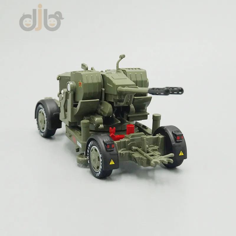 1:35 Diecast Simulation Military Model Toy Anti-aircraft Gun For Collection