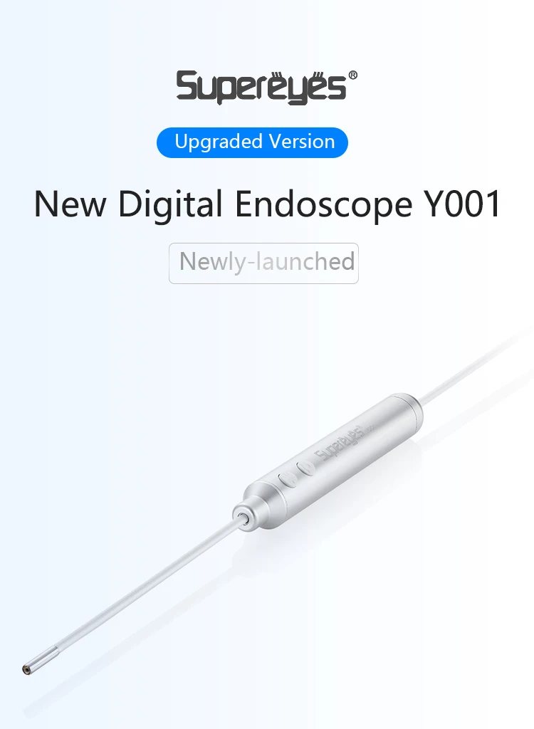 4mm Supereyes Y001 1-50X Otoscope  USB Earscope Cleaner Handheld Endoscope CMOS Borescope Microscope