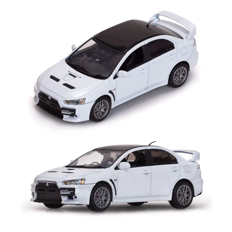 

1:43 EVO Tenth Generation Car Model Diecast Alloy Vehicle Toy Decoration Ornaments Souvenir Collectible Display Gift