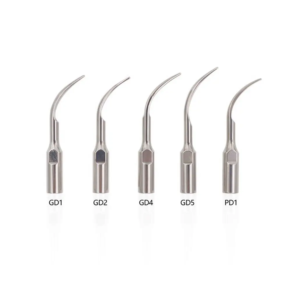 5pcs Dental Ultrasonic Scaler Tip Endodontics Fit For SATELEC Woodpekcer EMS DTE Scaling Handpiece Dentista Odontología Dentist