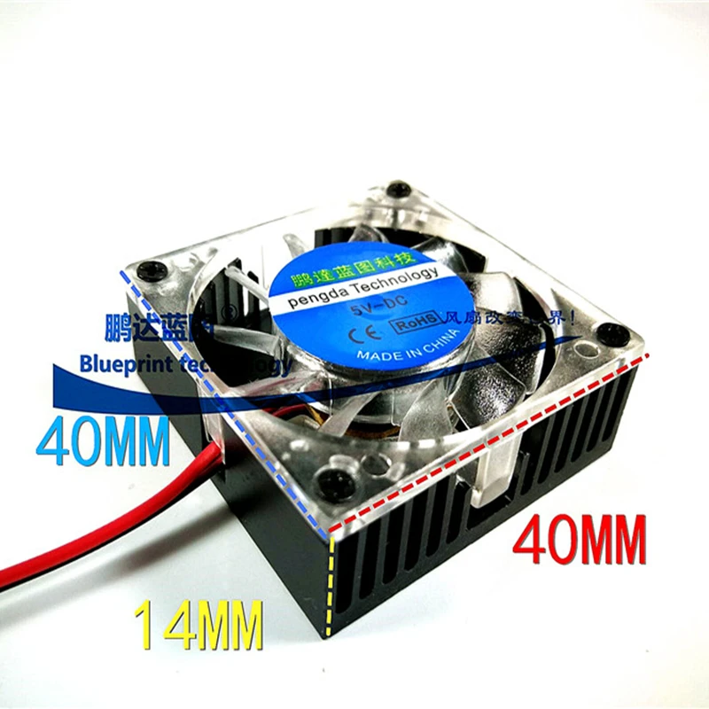 NEW DC 5V 12V 0.1A 40mm 4cm BGA Fan Graphics Card  Fan with  Heat Sink Cooler 40mm 40x40x15mm 4010 Cooling Fan 2PIN