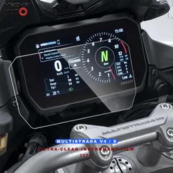 Película de protección para salpicadero de motocicleta, tablero de instrumentos para Ducati Multistrada V4 Pikes Peak v4S Sport 2021
