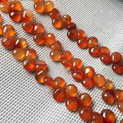 18cm Natural Stone Water Drop Shape Loose Beads Red agates Semi Finished String Bead for Jewelry Making DIY Bracelet Necklace