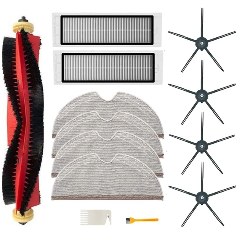 13 قطعة استبدال أجزاء ل شاومي Roborock S6 S60 S65 S5 ماكس S6 MAXV S6 النقي مكنسة كهربائية اكسسوارات فرش مرشحات