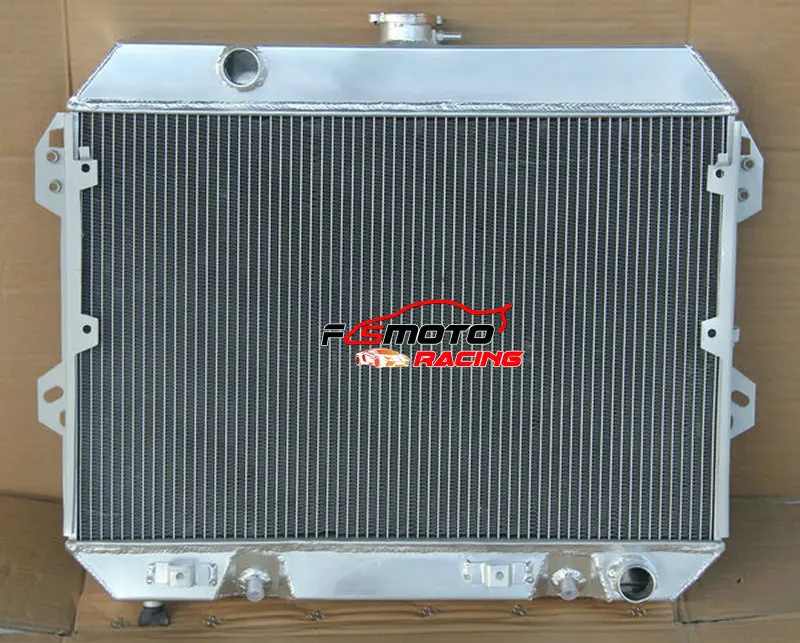 For 1975-1978 Nissan Datsun 280Z 2.8L Fairlady Z S130 L28E Turbo 2+2 Coupe 2.8 I6 Engine 1976 1977 1978 3 Row Aluminum Radiator