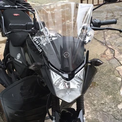 Windscreen For Naked Street Yamaha XJ6 FZ-16 FZ16 FZ1 FZ6 S2 FZ8 Screen Windshield Bracket 7/8