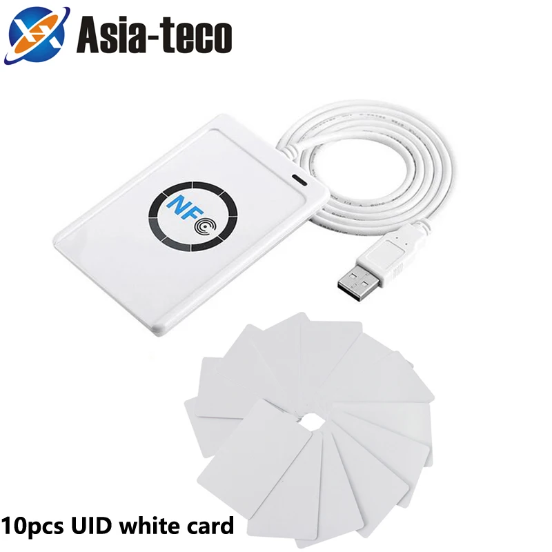 

13.56MHz 10 pcs UID card Contactless Smart Card Reader Writer RFID Copier Duplicator