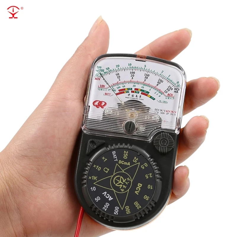 TY QQ2.0 Mini Test Multimeter Professional Measurement AC / DC Resistance Battery Household Electrician Maintenance Equipment