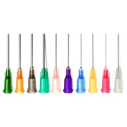 Dispensing Needles Syringe needle With Luer Lock 14G,15G,16G,18G,20G,21G,22G,23G,25G,27G Blunt Tip x 1 Inch Length