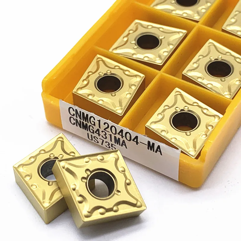 CNMG120404 VP15TF CNMG120408 UE6020 Carbide Inserts CNMG 120404 Lathe Cutter Turning Tool CNC Machine Cutting Tool Tungsten Carb