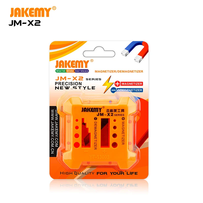 JAKEMY JM-X1 JM-X2 JM-X3 ممغنط Demagnetizer DIY إصلاح أداة مفك جذب إزالة مغناطيسية