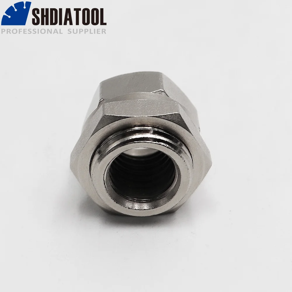 SHDIATOOL Adapter M14 or 5/8-11 Thread Connector for Angle Machine, Converter Adapter Screw Connecting Tool Accessories