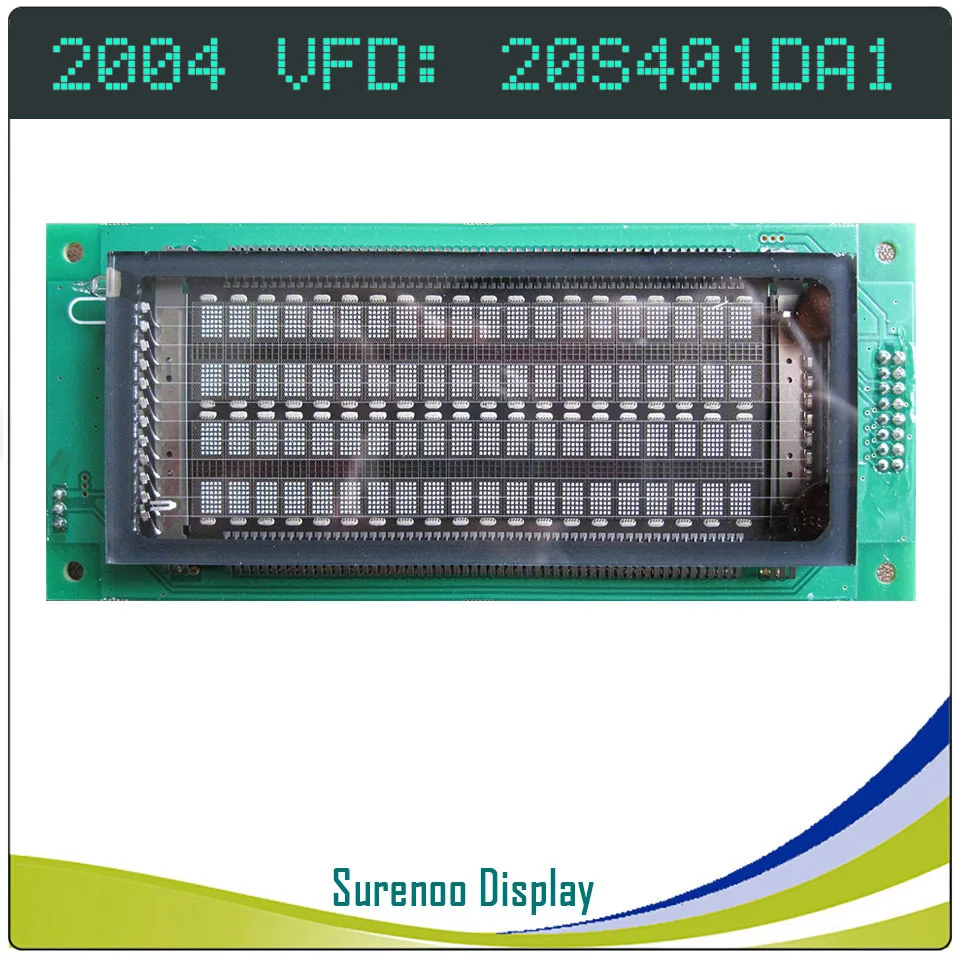 2004 20X4 204 Parallel Serial VFD Display Screen LCD Module Panel 20S401DA1 20S401DA2