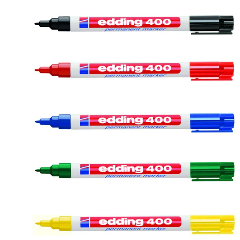 Germany Edding 400 Oily Waterproof Marker Laboratory Test Tube Quick Dry Marker 1PCS