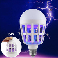 2 in 1 LED Anti Mosquito Killer Bulb Lamp Night light E27 Repellent muggen Bug Zapper Insect Home electric Mosquito lightingR1