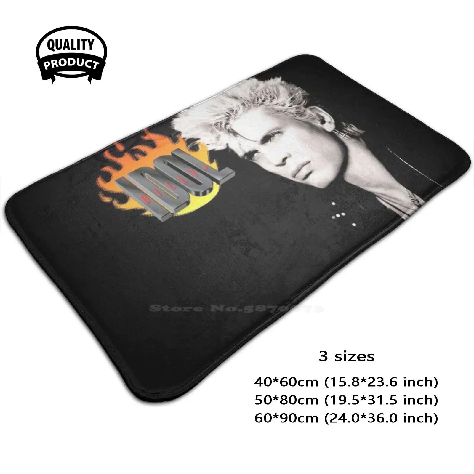 Best Musician Favorite Billy Idol Soft Cushion Home Carpet Door Mat Car Rug Best Musician Favorite Billy Idol Classic97