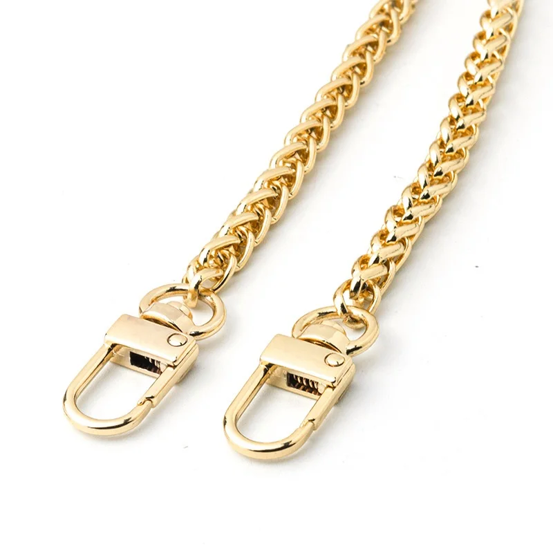 120cm Bag Chain Accessories Adjustable Gold Ball Buckle High quality Metal Bag Chain Replacement Shoulder Bag Strap Metal parts