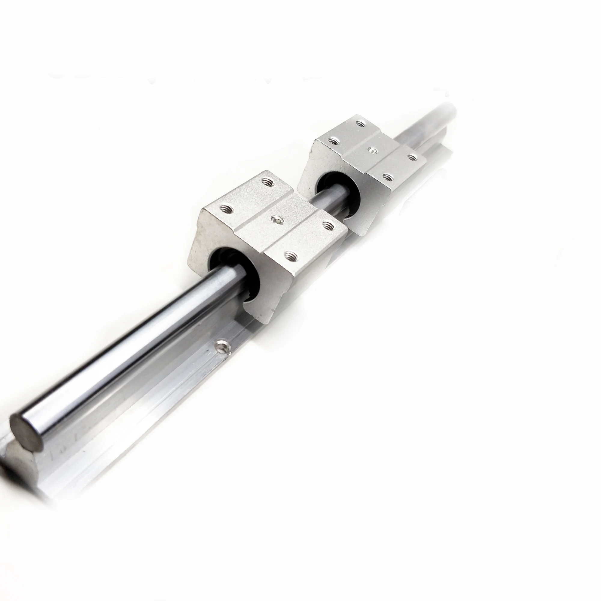 SBR linear rail HIGH SBR10 length 300 350 400 450 500 600 700mm 1set: 1 pcs linear guide SBR10 + 2 pcs SBR10UU blocks for CNC