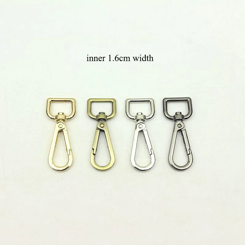 

5Pcs 16x50mm Trigger Snap Hook Metal Swivel Clasp Lobster Claws Swivel Dog Belt Hooks Bag Hardware Hook Carabiners Accesories