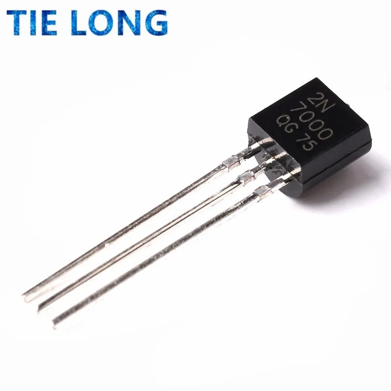 20PCS 2N7000 TO92 Small Signal MOSFET 200 mAmps, 60 Volts N-Channel TO-92 Original and new