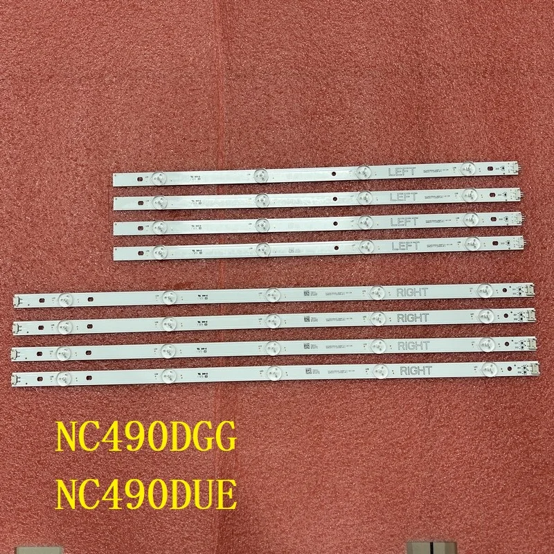 Kit 8pcs LED backlight bar for TV 49UK6310PSE 49UK6310 49LJ5500 AGM76589501 49LK5700PSC 49LK5750PSA 49UK631C 49LK5700 49LK5750