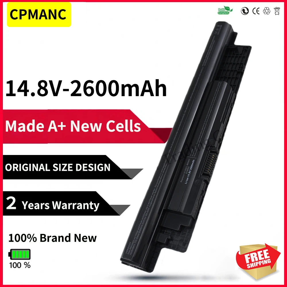 

CPMANC 2600mAh 4Cell MR90Y Battery for DELL Inspiron 3421 3721 5421 5521 5721 3521 3437 3537 5437 5537 3737 5737 XCMRD