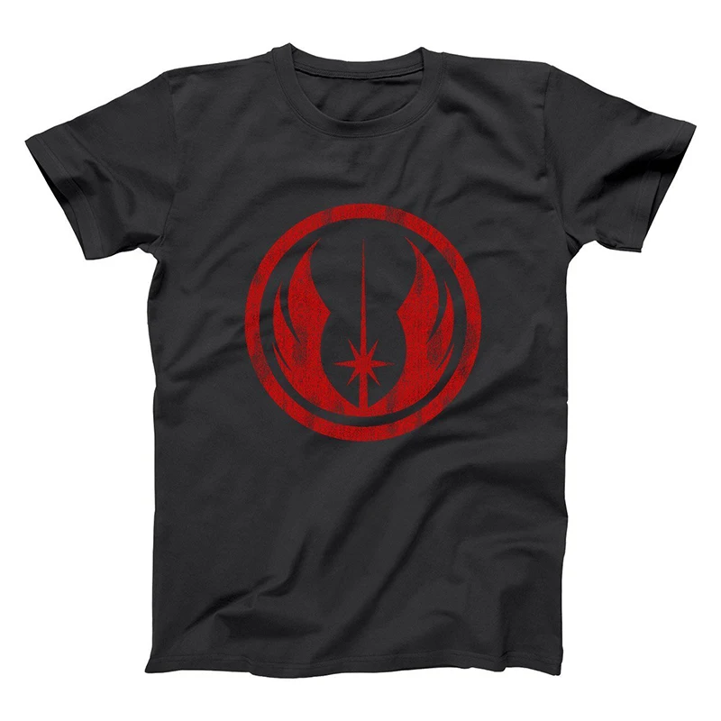 New JEDI ORDER 100% Cotton Tops Tees Print Men Loose T Shirt Homme Fashion 80122