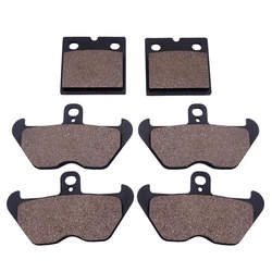Motorcycle Front Rear Metallic Brake Pads Kit For BMW K 1200 LT RS K1200RS K1200LT 96-10 K100 K100RS K 100 1989-1992 K1100 LT