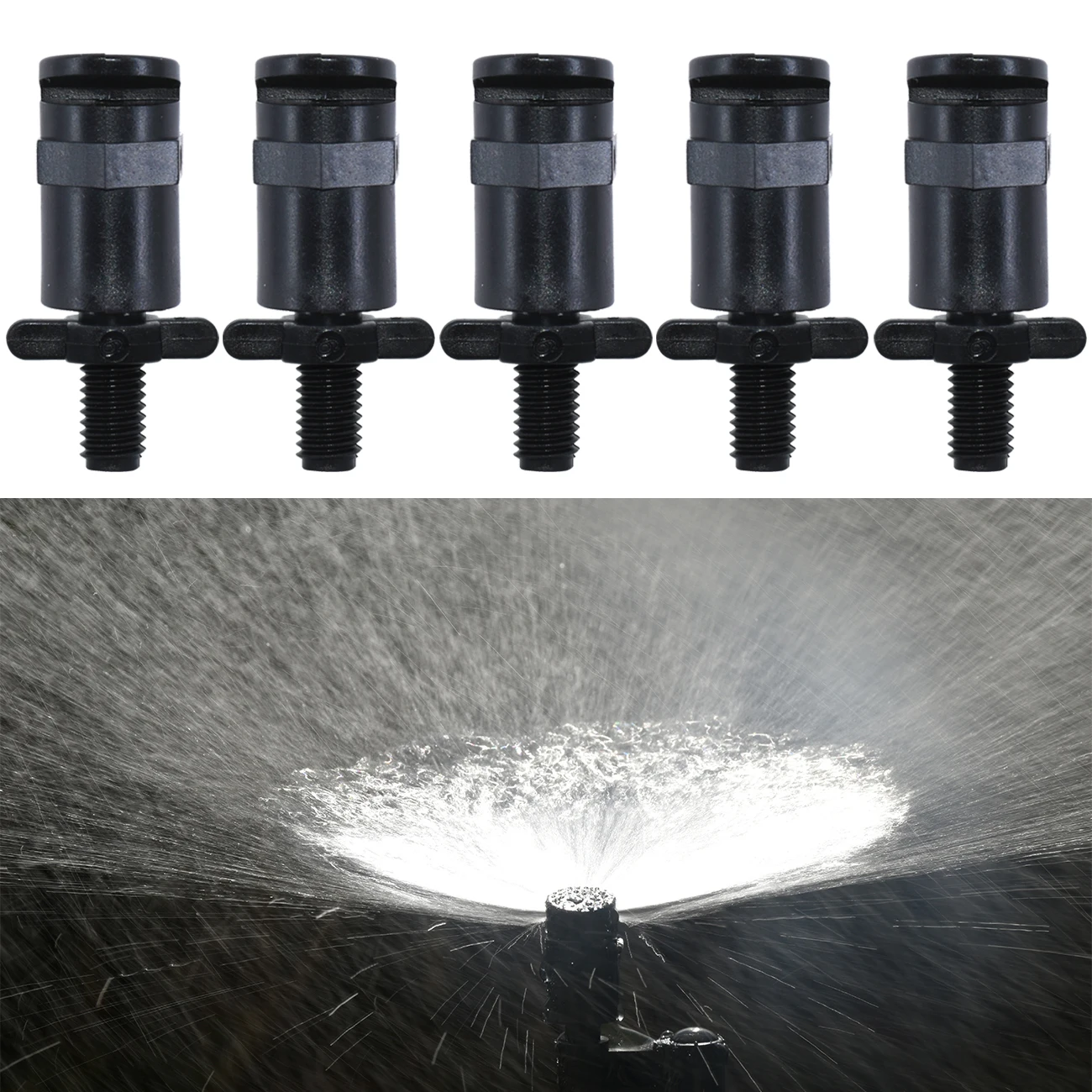 

Садовый распылитель KESLA 20X, сопло рефракции 180 градусов, разбрызгиватель для орошение деревьев фруктов с винтовым зажимом 4/7 мм