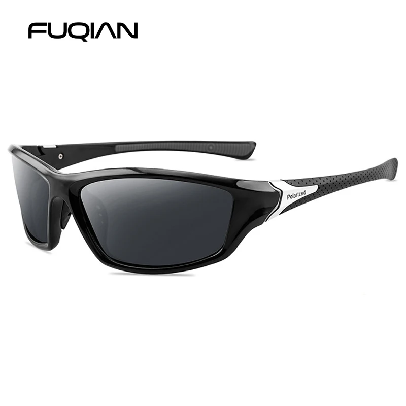 Classic Sports Polarized Sunglasses Men Women Fashion Plastic Outdoor Sun Glasses Black Shades Riding Cycling Goggle UV400