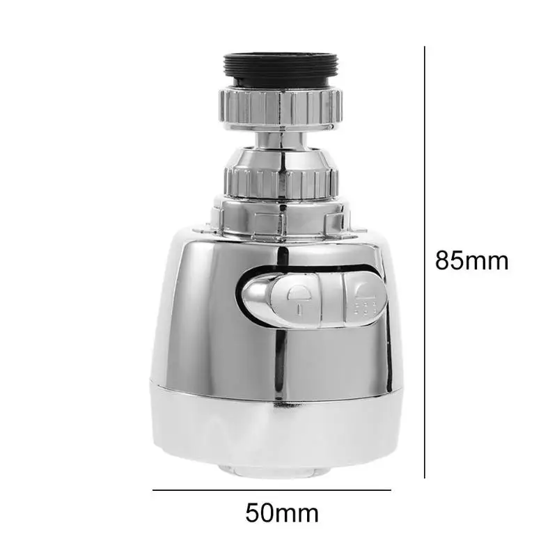 Universal Rotatable Kitchen Faucet Adapter Shower Head Bathroom Water Saving Tap Aerator Diffuser Nozzle Splash Filter Bubbler