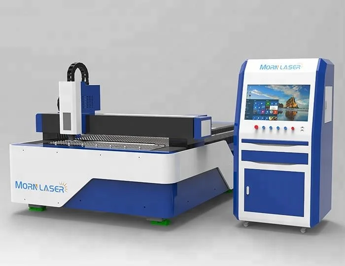 1000 W raycus fiber laser cutting machine for square and rectangular pipe with CNC metal processing