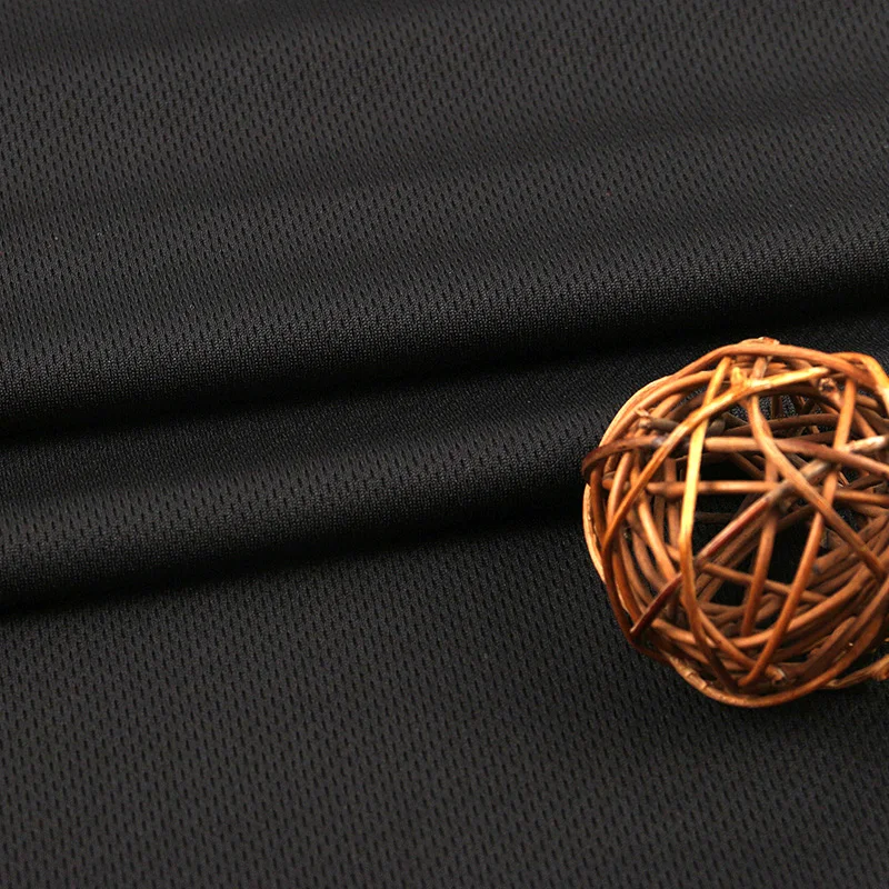 Mesh Knitted Fabric By The Per Meter for Sportswear Basketball Clothes T-shirts Sewing Quick-drying Breathable Textile Cloth Diy
