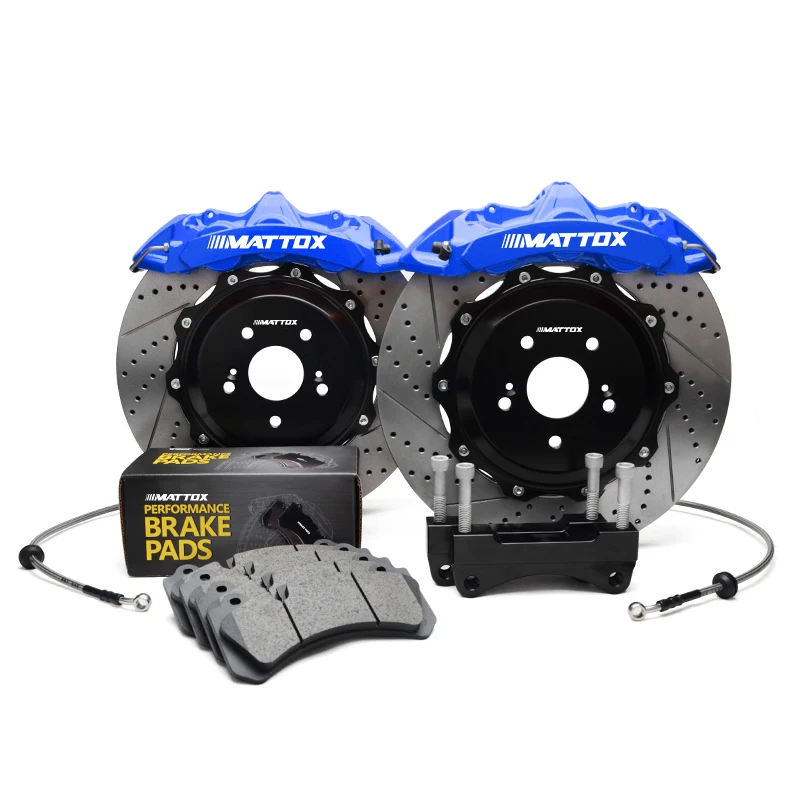 Big Brake Kit 6-Piston Caliper with Vented Rotor 405x34mm Front Caliper For Land Cruiser (200 Series) 2008 -2019 21Inch Wheels