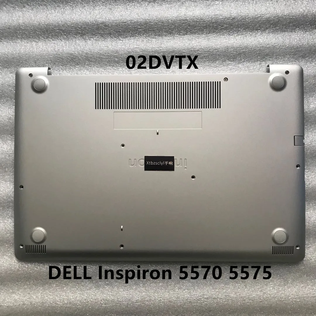 

Новинка для Dell Inspiron 15 5570 5575 Серебряный чехол Нижняя крышка Серебряный D Shell 02DVTX 2DVTX