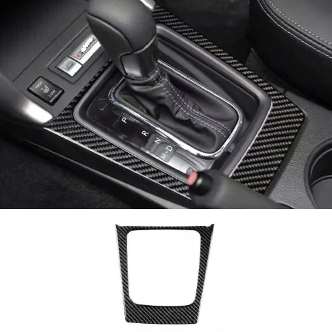 

Carbon Fiber Central Console Gear Shift Frame Trim For Subaru Forester 2013-2018