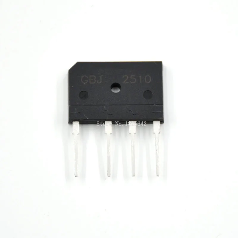 5PCS GBJ2510 2510 KBJ2510 25A 1000V Bridge Rectifier IC New