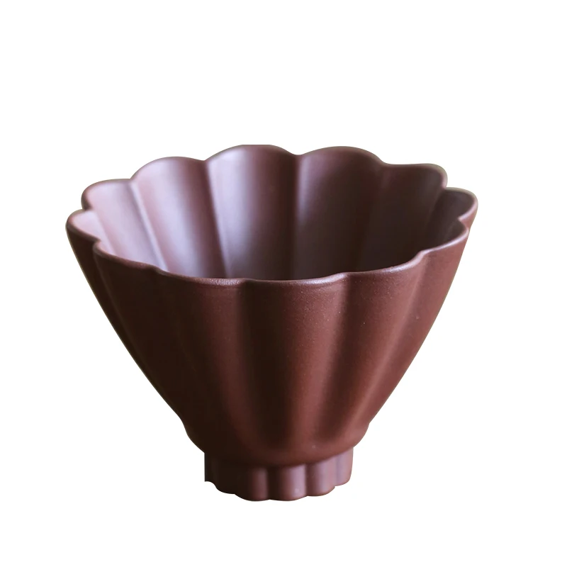 ★raw ore purple sand tea cup manual Master Cup personal cup section mud purple mud downhill mud water chestnut cup