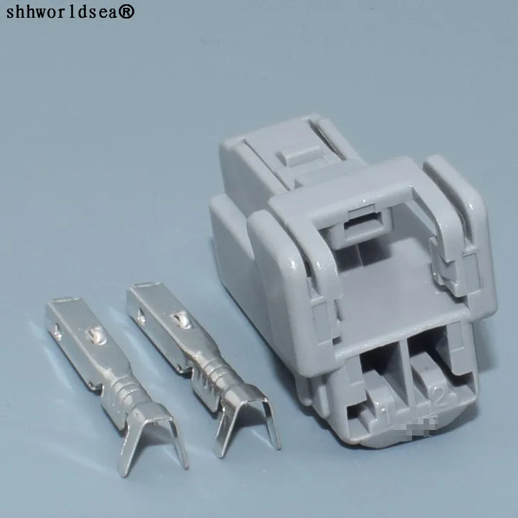 

shhworldsea 2pin 1.5mm auto electrical female housing plug wiring plastic cable harness connector 7283-5530-40