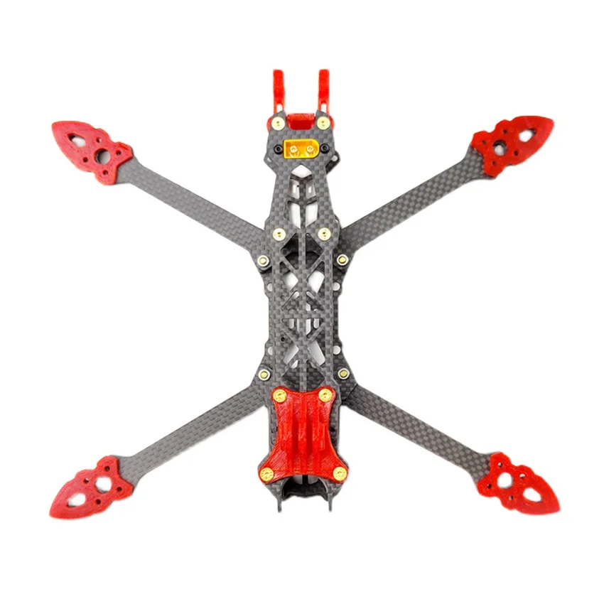 

FPV MK4 Traversing Machine Carbon Fiber Frame 5 Inch Analog Digital Transmission Quadcopter Frame For Fancy Flying Drone Parts
