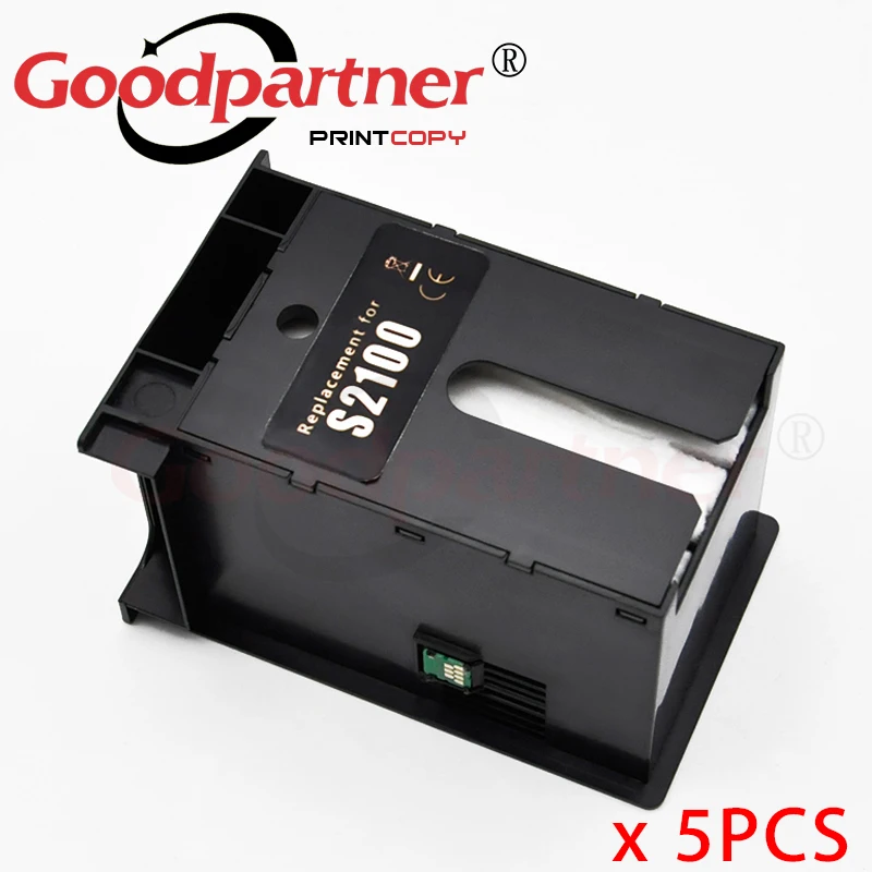 5X C13S210057 S210057 Ink Maintenance Tank for EPSON T2100 T2170 T3100 T3160 T3170 T5100 T5160 T5170 S2100 F500 F560 F570 F551