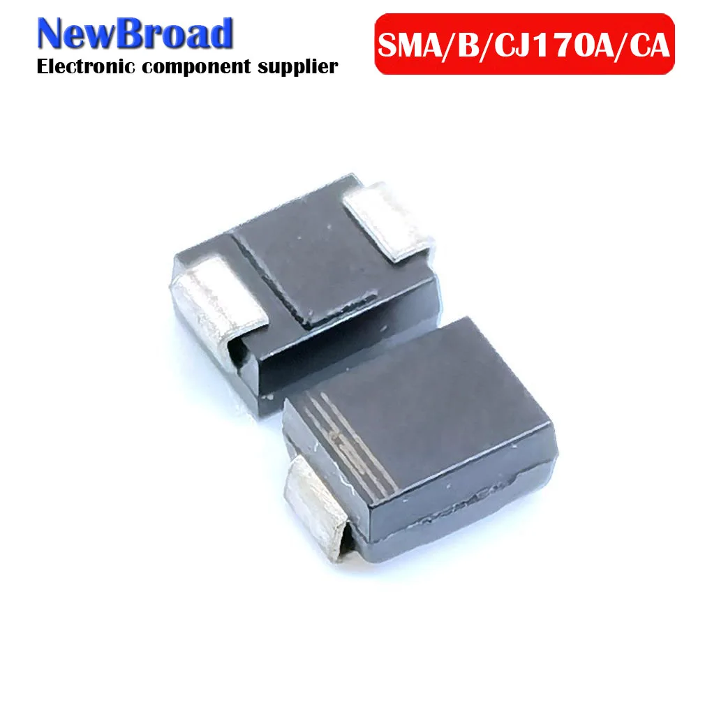 10PCS SMD TVS Diode Unidirectional SMAJ170A SR SMBJ170A PR SMCJ170A GHR Bidirectional SMAJ170CA VR SMBJ170CA PR SMCJ170CA GHR