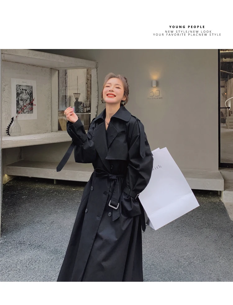 りんほぼ新品！ IUNLEASH OVERSIZED LONG COAT りんほぼ新品！ IUNLEASH OVERSIZED LONG COAT Trench Oversized