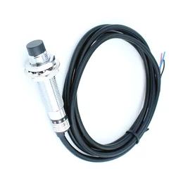Taidacent DC24V Inductive Capacitive Proximity Switch Metal Detection M12 Inductive Sensor Switch NPN Inductive Proximity Sensor