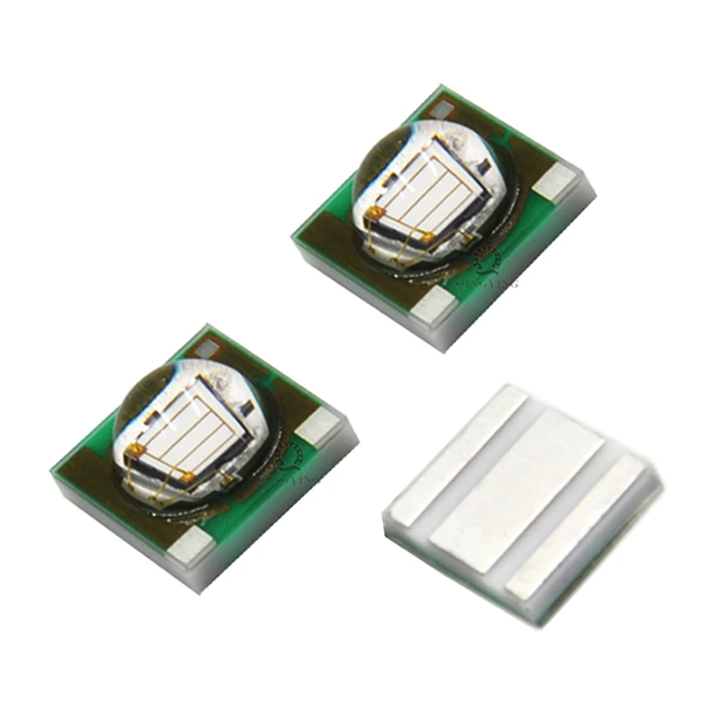 Chip de luz LED de alta potencia para linterna de coche, 10-50 piezas, 1W, 3W, 3535 LED, blanco, rojo, verde, azul