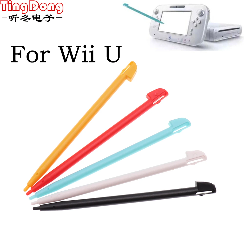 Penna Touchscreen Mobile TingDong matita Touchscreen per slot WIIU penna stilo in plastica dura per Console di gioco nintendo Wii U
