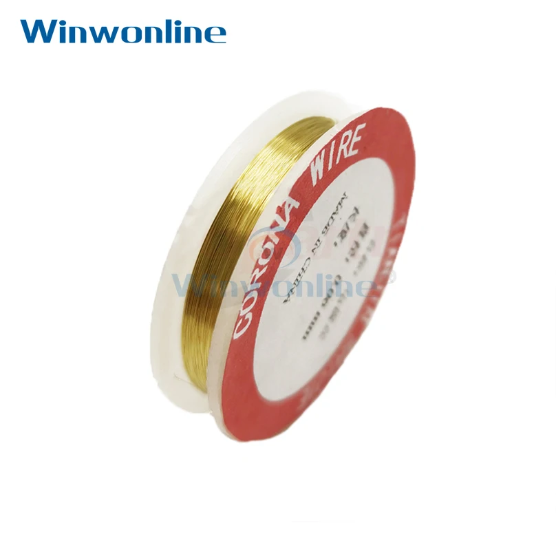 1PC 0.06mm Golden CORONA WIRE Electrode Tungsten Wire for Kyocera Samsung Xerox HP Canon Ricoh