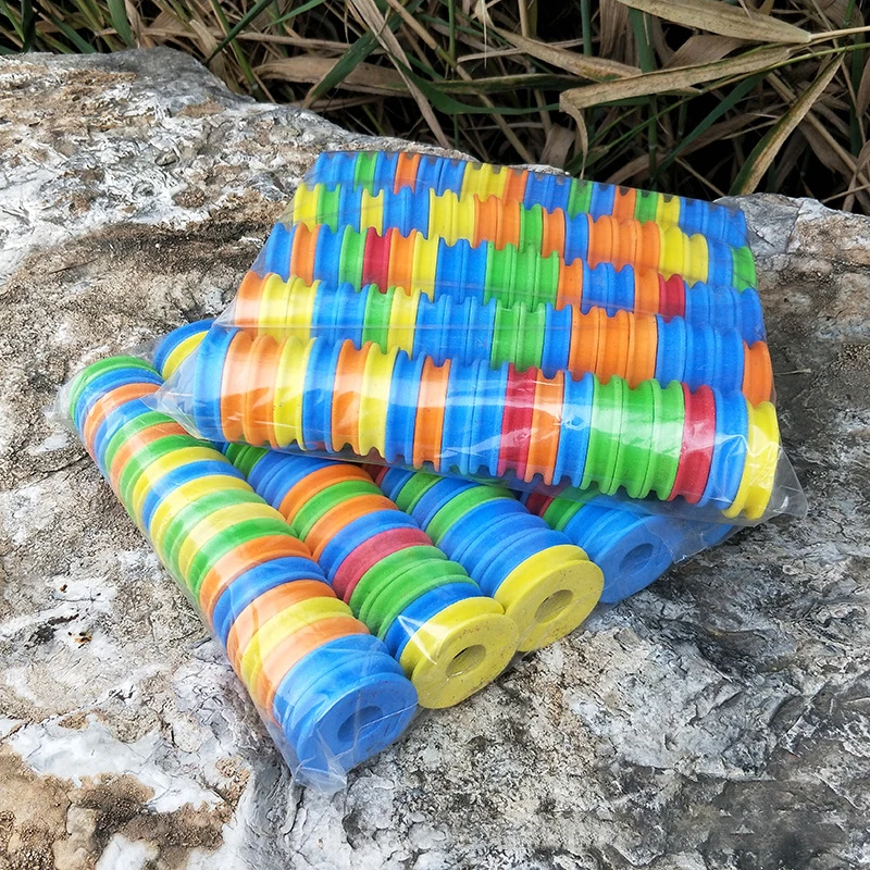 100 stücke Angelschnur Winding Board Spule Tackle Zubehör Schaum Wichtigsten Spule Tragbare Angeln Zubehör Werkzeug Liefert – Detail 9
